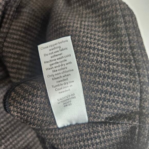 Athleta Delancy Houndstooth Tight Small Petite Black Brown - Picture 7 of 8